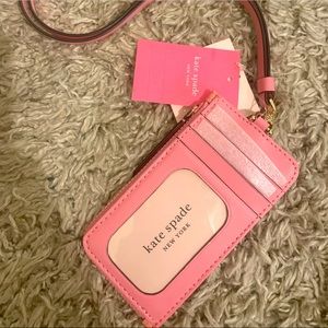 KATE SPADE LANYARD/CARD CASE